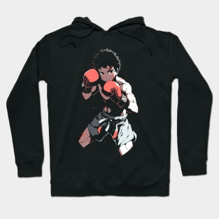 Muay Thai Anime Retro Hoodie